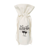 Let's Get Elfed Up! Christmas Canvas Wine Bag from The Cotton & Canvas Co.