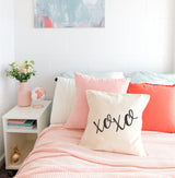 XOXO Pillow Cover from The Cotton & Canvas Co.