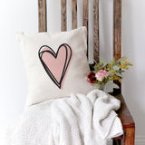 Heart Pillow Cover from The Cotton & Canvas Co.