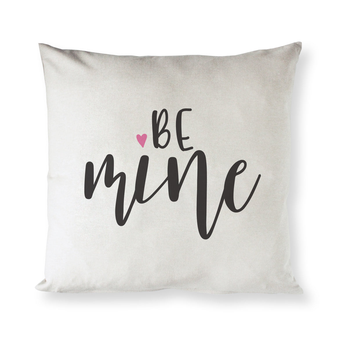 Be Mine Cotton Canvas Pillow Cover from The Cotton & Canvas Co.