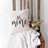 Be Mine Cotton Canvas Pillow Cover from The Cotton & Canvas Co.