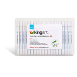 Twin-Tip™ Alcohol Markers 60 Colors from KINGART