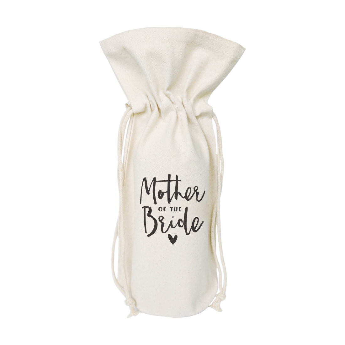Mother of the Bride Canvas Wine Bag from The Cotton & Canvas Co.