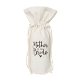 Mother of the Bride Canvas Wine Bag from The Cotton & Canvas Co.