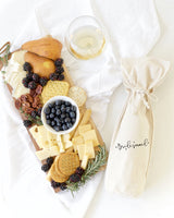 Bridesmaid Cotton Canvas Wine Bag from The Cotton & Canvas Co.
