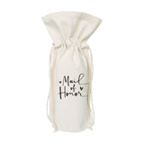 Maid of Honor Cotton Canvas Wine Bag from The Cotton & Canvas Co.