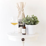 Best Man Cotton Canvas Wine Bag from The Cotton & Canvas Co.