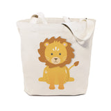 Lion Cotton Canvas Tote Bag from The Cotton & Canvas Co.