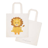 Lion Cotton Canvas Tote Bag from The Cotton & Canvas Co.