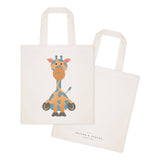 Giraffe Cotton Canvas Tote Bag from The Cotton & Canvas Co.