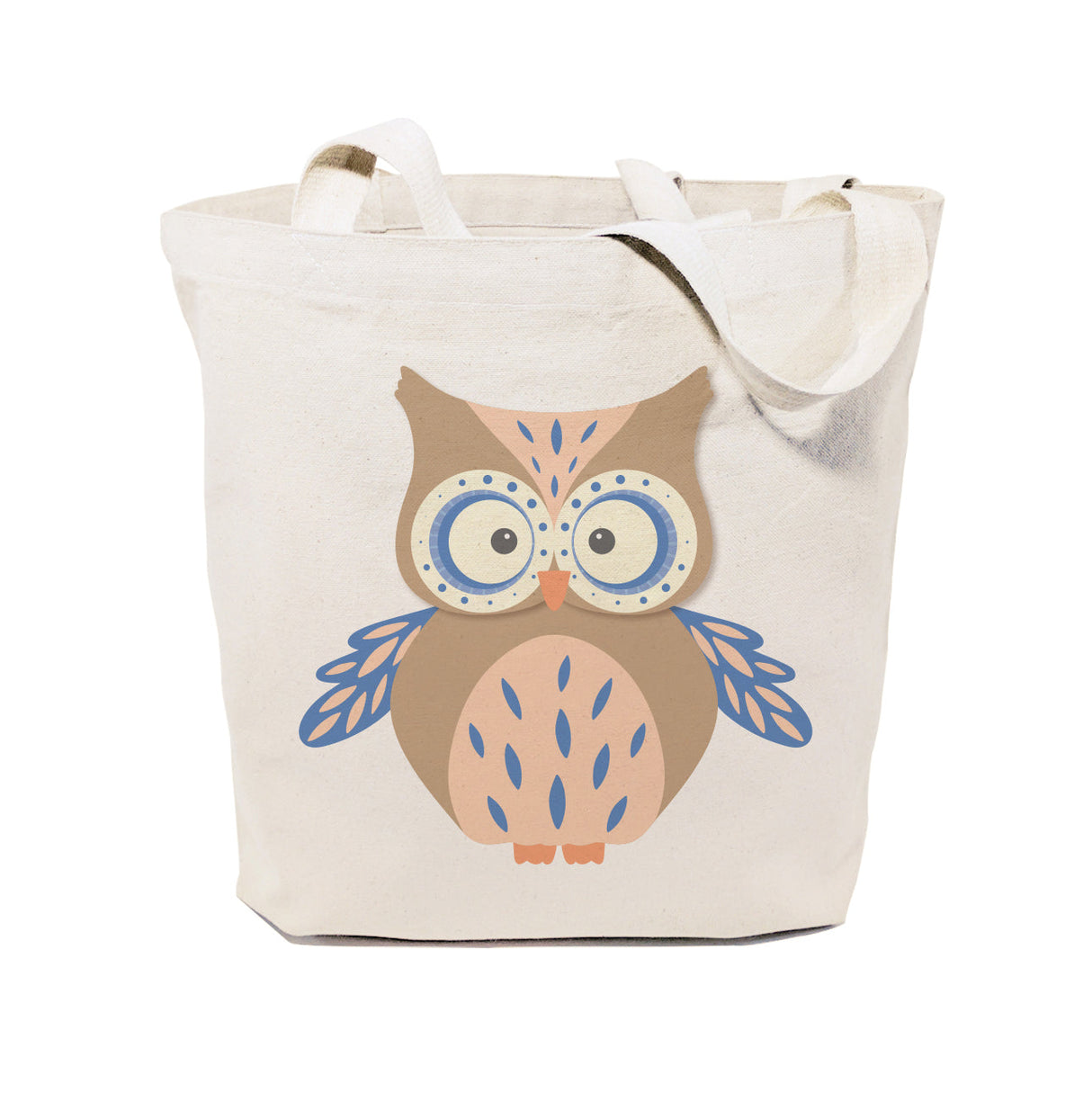 Owl Cotton Canvas Tote Bag from The Cotton & Canvas Co.