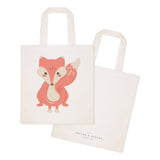 Fox Cotton Canvas Tote Bag from The Cotton & Canvas Co.