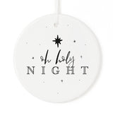 Oh Holy Night Christmas Ornament from The Cotton & Canvas Co.