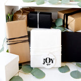 Joy Christmas Ornament from The Cotton & Canvas Co.