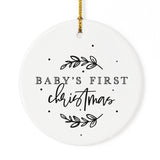 Baby's First Christmas Ornament from The Cotton & Canvas Co.