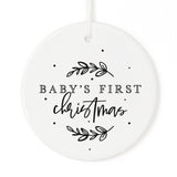 Baby's First Christmas Ornament from The Cotton & Canvas Co.