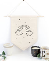 Rainbow Hanging Wall Banner from The Cotton & Canvas Co.