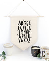 Alphabet Hanging Wall Banner from The Cotton & Canvas Co.