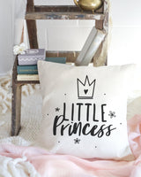 Little Princess Baby Cotton Canvas Pillow Cover from The Cotton & Canvas Co.