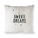 Sweet Dreams with Stars Baby Cotton Canvas Pillow Cover from The Cotton & Canvas Co.
