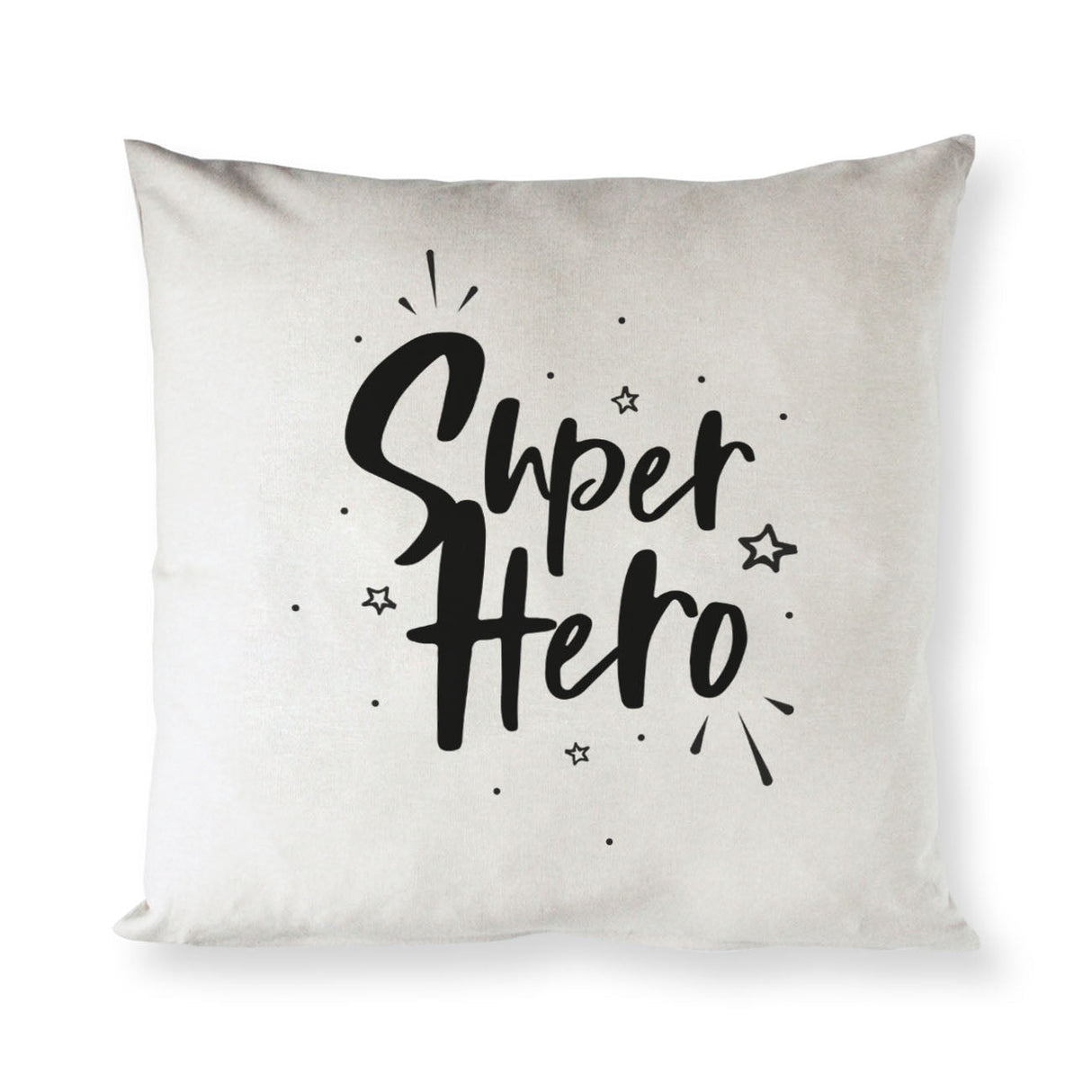 Super Hero Baby Cotton Canvas Pillow Cover from The Cotton & Canvas Co.