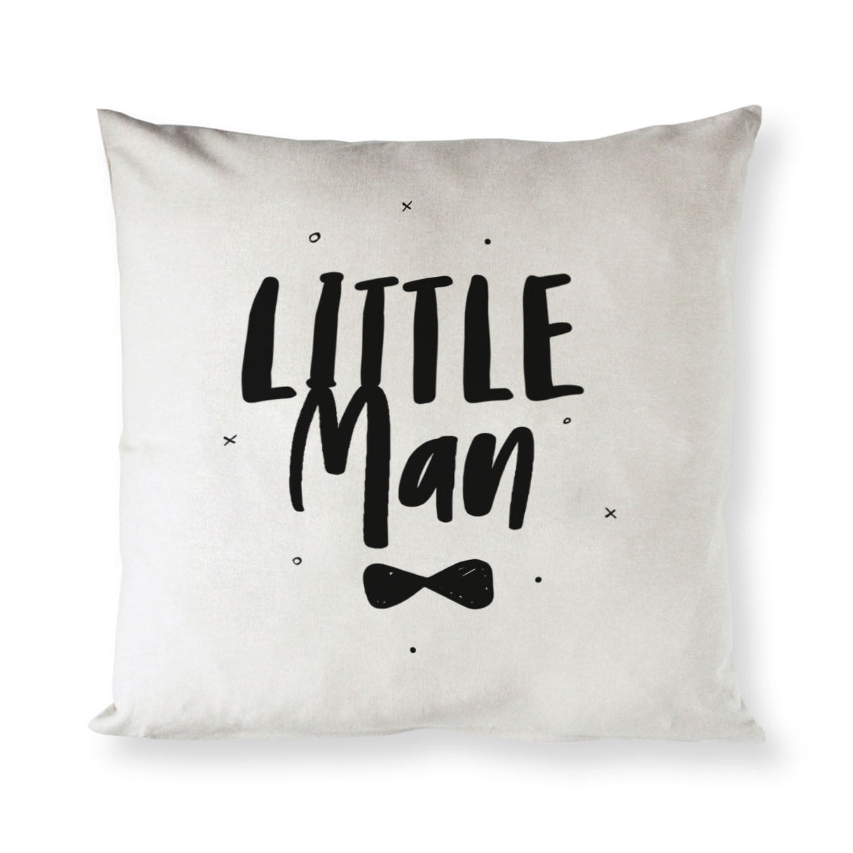 Little Man Baby Cotton Canvas Pillow Cover from The Cotton & Canvas Co.