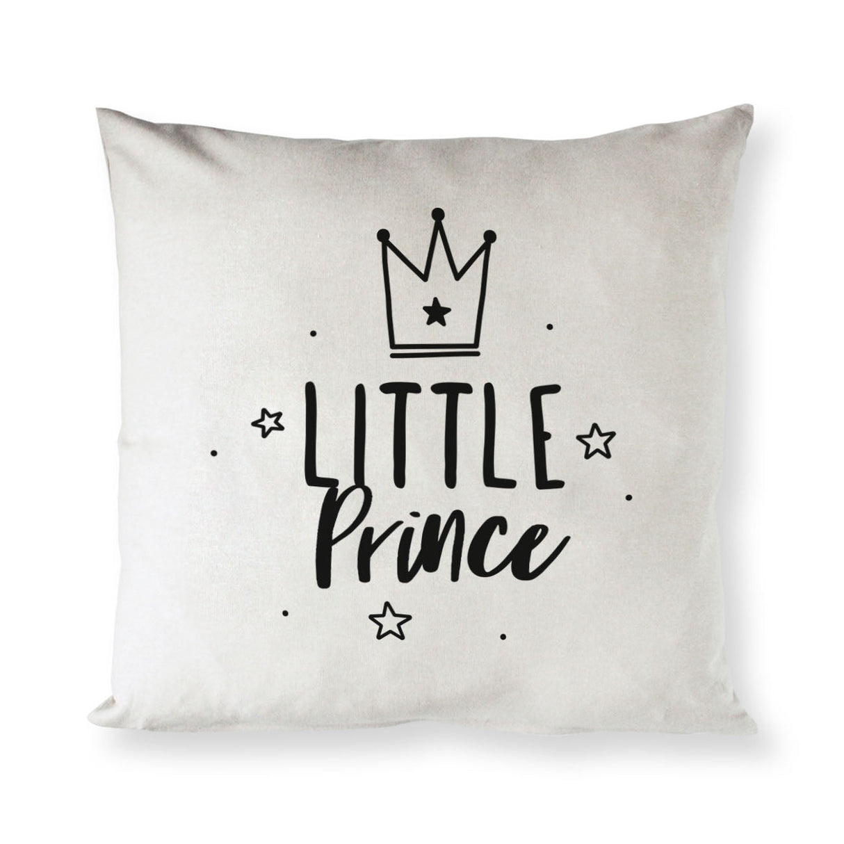 Little Prince Baby Cotton Canvas Pillow Cover from The Cotton & Canvas Co.