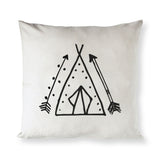 Tee Pee Tribal Baby Cotton Canvas Pillow Cover from The Cotton & Canvas Co.