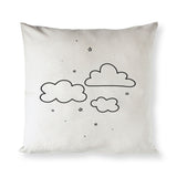 Clouds Cotton Canvas Pillow Cover from The Cotton & Canvas Co.