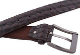 Crocodile Print Men's PU Leather Designer Dress Belt from Reed Leather