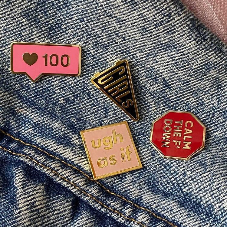 ANXIETY SOCIETY PIN From Ryan Porter