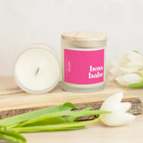 Glass Candle - Boss Babe (Cactus Flower & Jade) from CB Studio