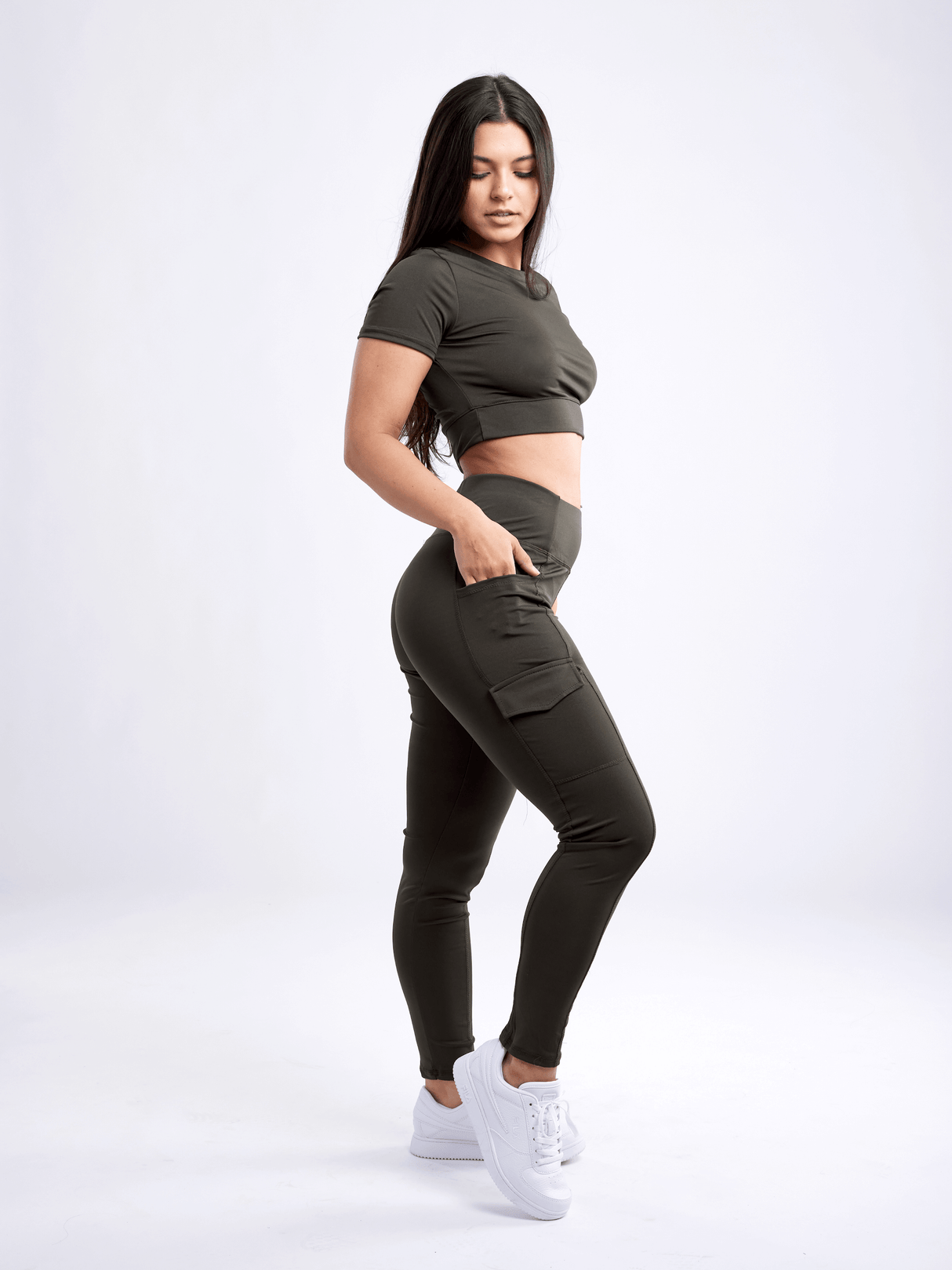 JupiterGear Short-Sleeve Crop Top from Jupiter Gear