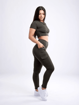 JupiterGear Short-Sleeve Crop Top from Jupiter Gear