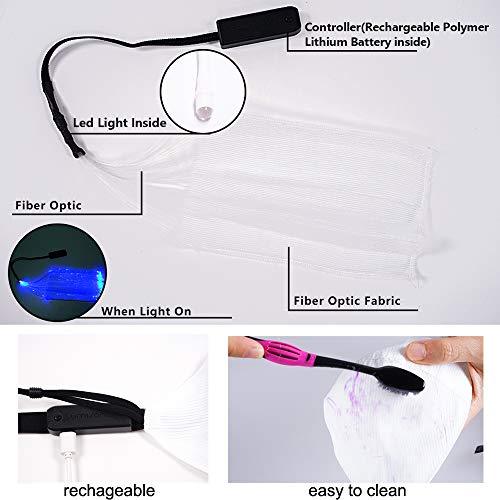 Ultra Light Up Face Mask from Ultrapoi