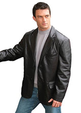 REED Men's Premium Lambskin Leather Blazer Sports Jacket (Imported) from Reed Leather