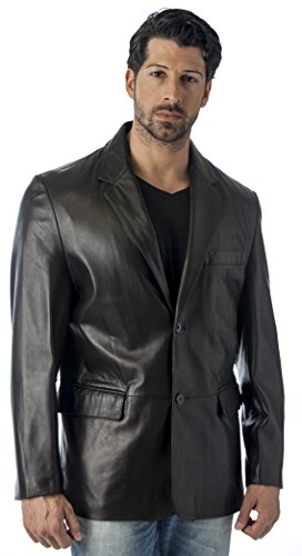 REED Men's Premium Lambskin Leather Blazer Sports Jacket (Imported) from Reed Leather