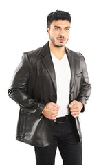 REED Men's Premium Lambskin Leather Blazer Sports Jacket (Imported) from Reed Leather