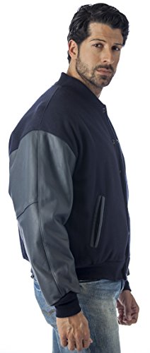 REED Varsity Leather/Wool Jacket - Made in USA from Reed Leather