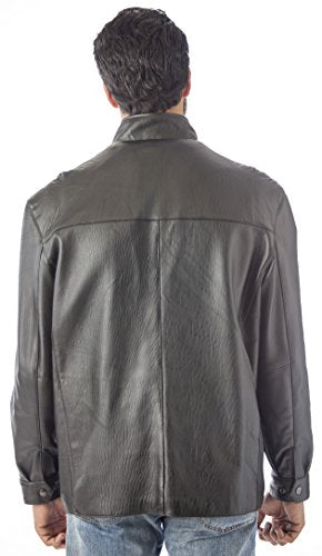 REED Men's 27'' Suave Leather Jacket in English Lamb - Imported from Reed Leather