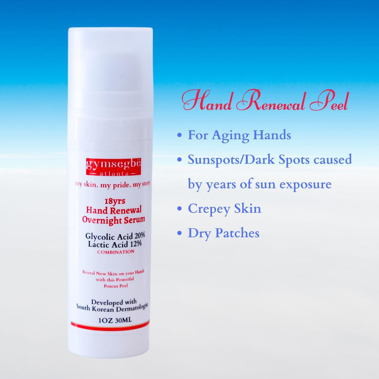 Hand Renewal 18yrs Overnight Serum from gymsegbë