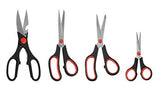 eZthings Scissors Set for Home Crafts and Arts or Office Cutting Projects (Multipurpose Scissors) from Reed Leather