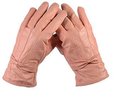 Reed Women's Designer Genuine Leather Gloves With Touch Screen Texting Index Finger - Imported From Reed Leather