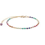 Aloha State of Mind 2mm Metal Accent Healing Bracelet  From LotusAndLuna