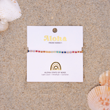 Aloha State of Mind 2mm Metal Accent Healing Bracelet  From LotusAndLuna