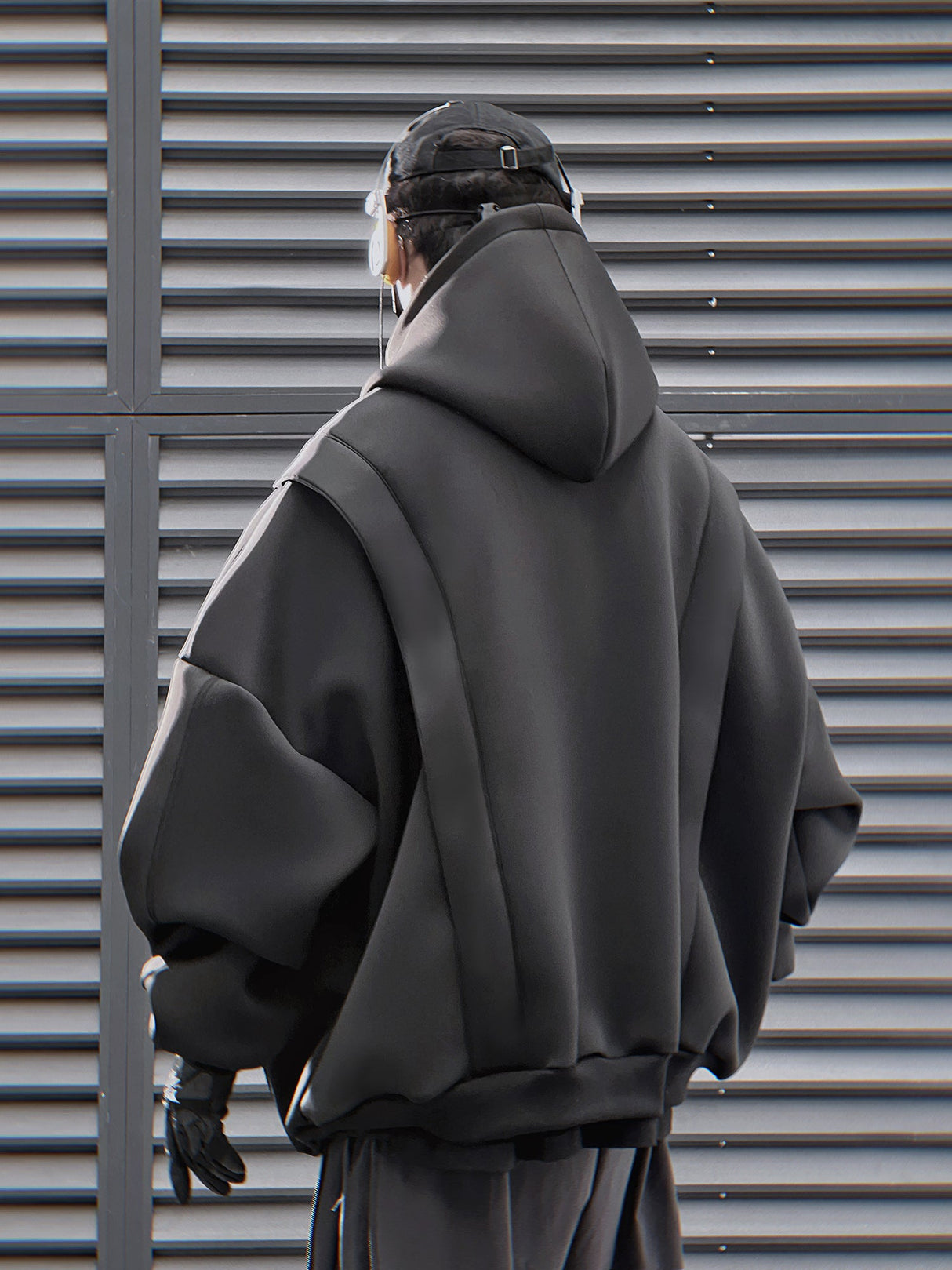 H50 Black Nexus Hoodie From Niepce Inc