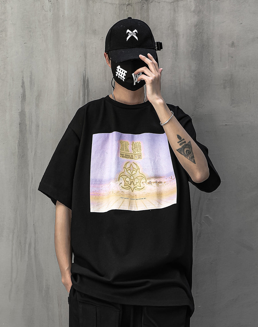 Atom Bomb Faded Tee from Niepce Inc
