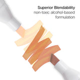 Double-Ended Alcohol Markers 12 Neutral Colors from KINGART