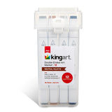 Double-Ended Alcohol Markers 12 Neutral Colors from KINGART