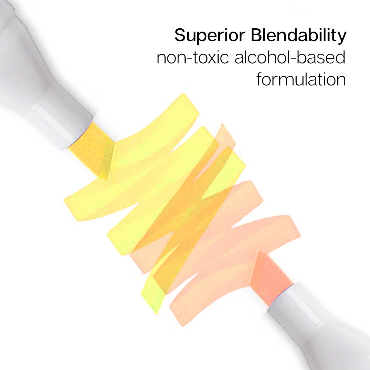 Double-Ended Alcohol Markers 24 Portrait Colors from KINGART